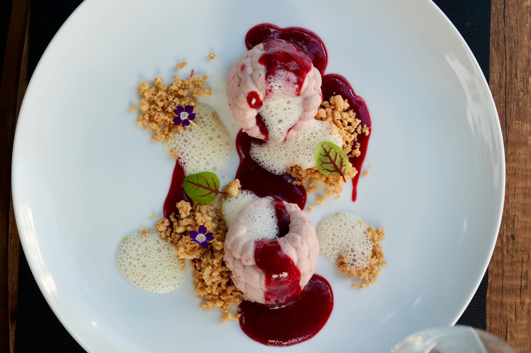 Dessert ai frutti di bosco